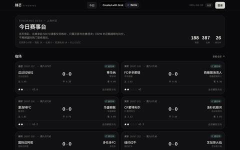 锋芒 — screenshot