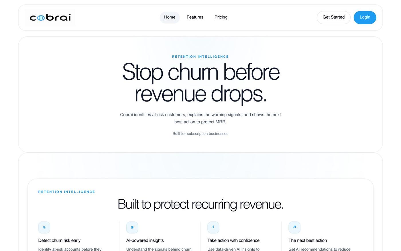 Cobrai — screenshot