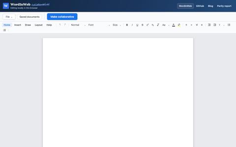 wordinweb collab — anon-share demo — screenshot