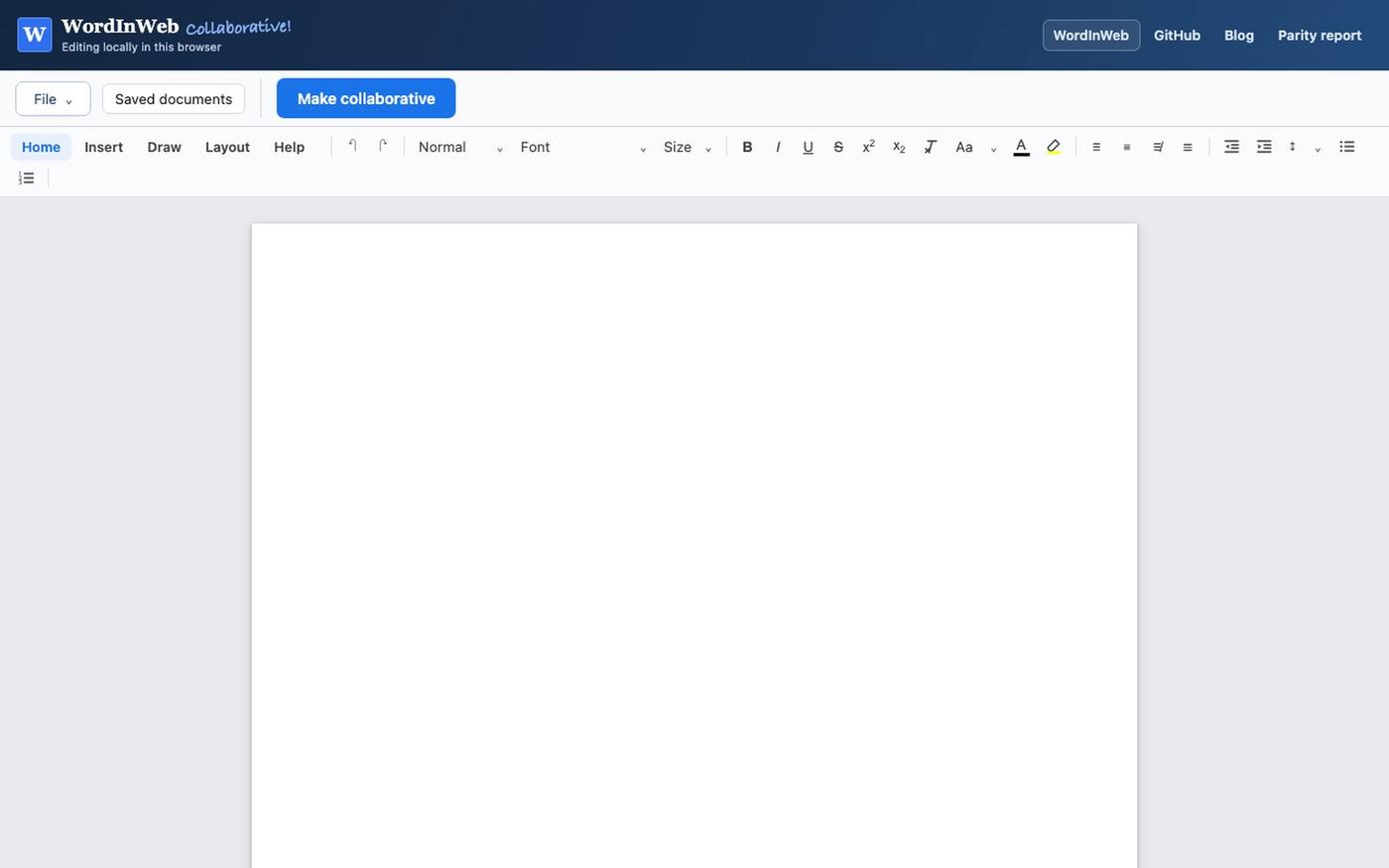 wordinweb collab — anon-share demo — screenshot