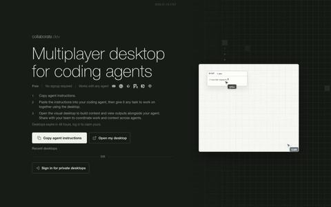collaborate — screenshot