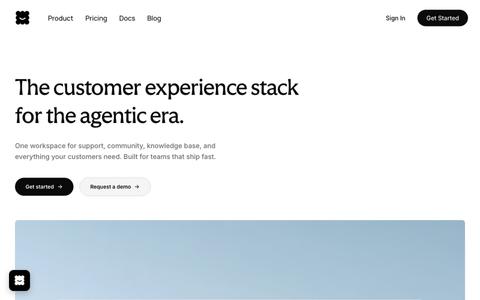 Comni — Customer Support & Community Platform — screenshot