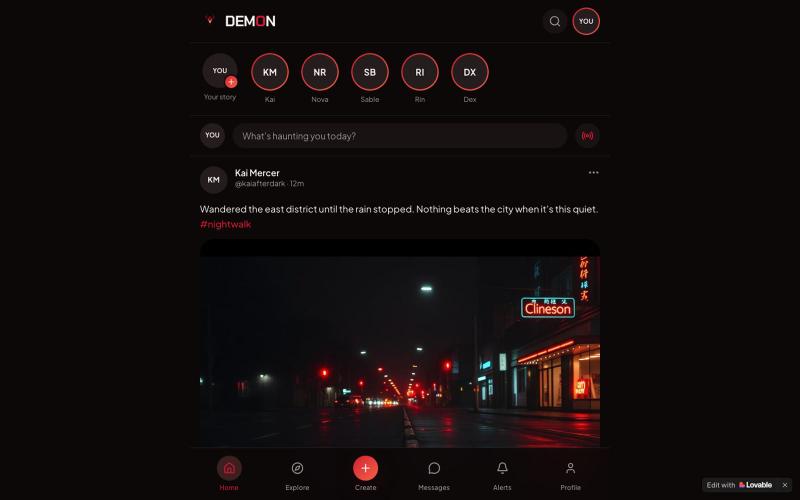 Feed — Demon — screenshot