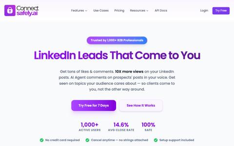 Get Inbound LinkedIn Leads on Autopilot — screenshot