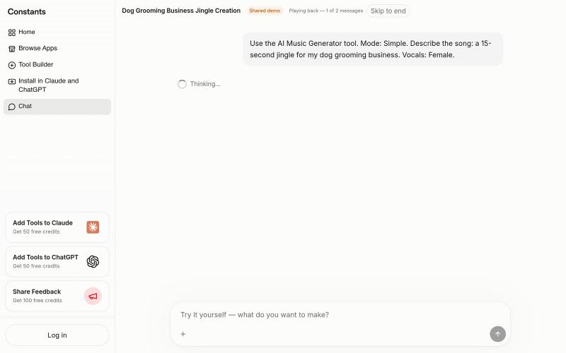 Constants Chat • Constants — screenshot