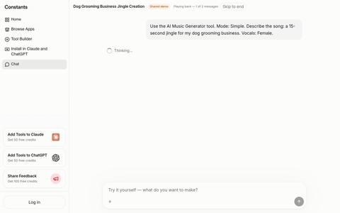 Constants Chat • Constants — screenshot