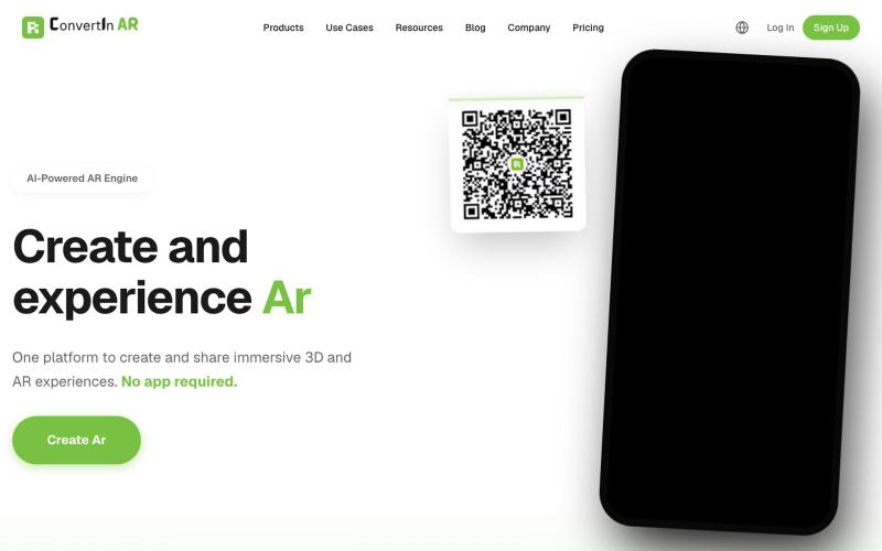 AI 3D Model Generator & AR QR Codes — screenshot
