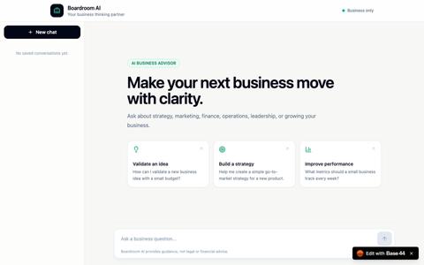 Base44 APP — screenshot