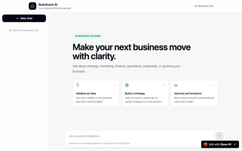 Base44 APP — screenshot