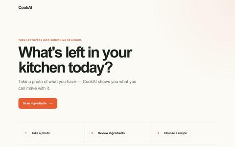 CookAI — screenshot