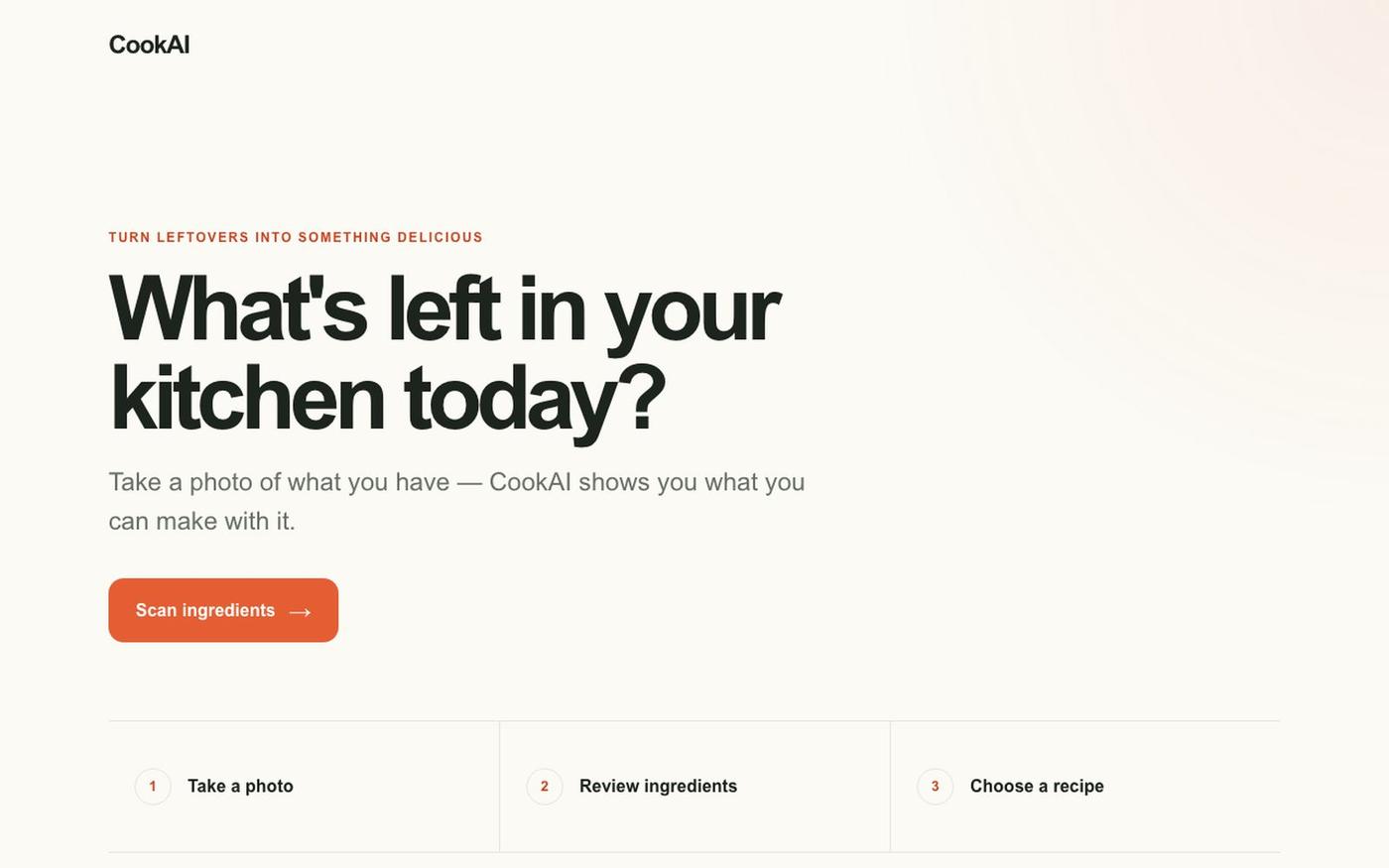 CookAI — screenshot