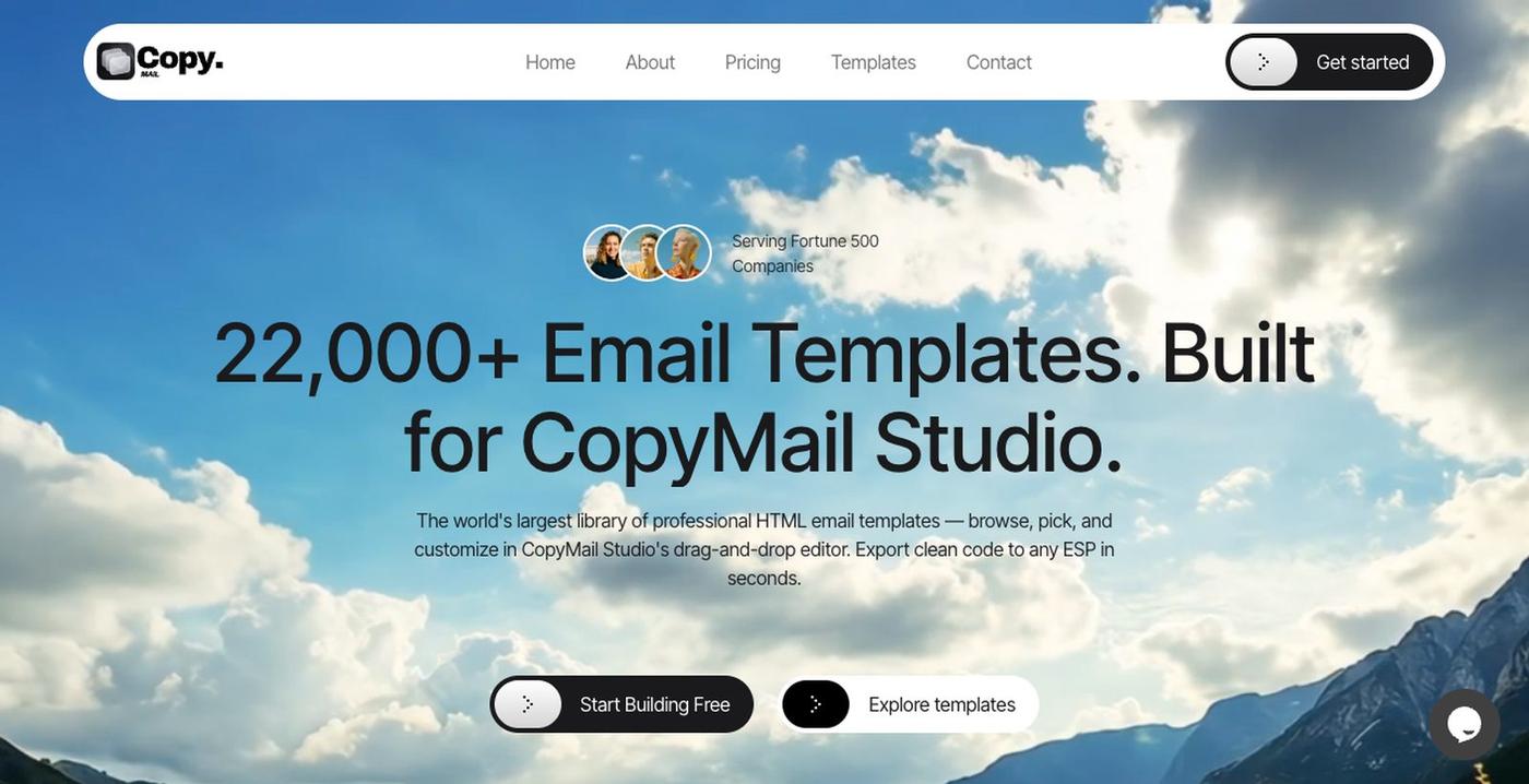 CopyMail — World's Largest Email Template Library — screenshot