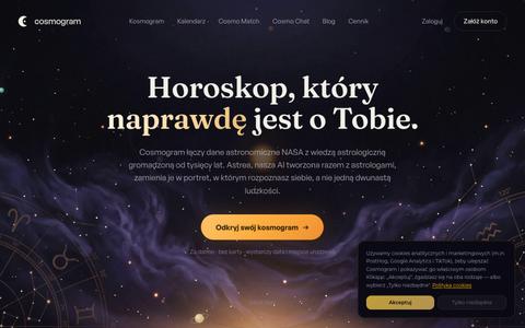 Cosmogram — Twój głęboki portret, odczytany z nieba — screenshot