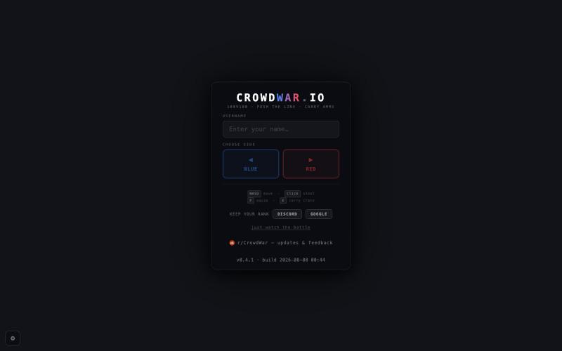crowdwar.io — screenshot