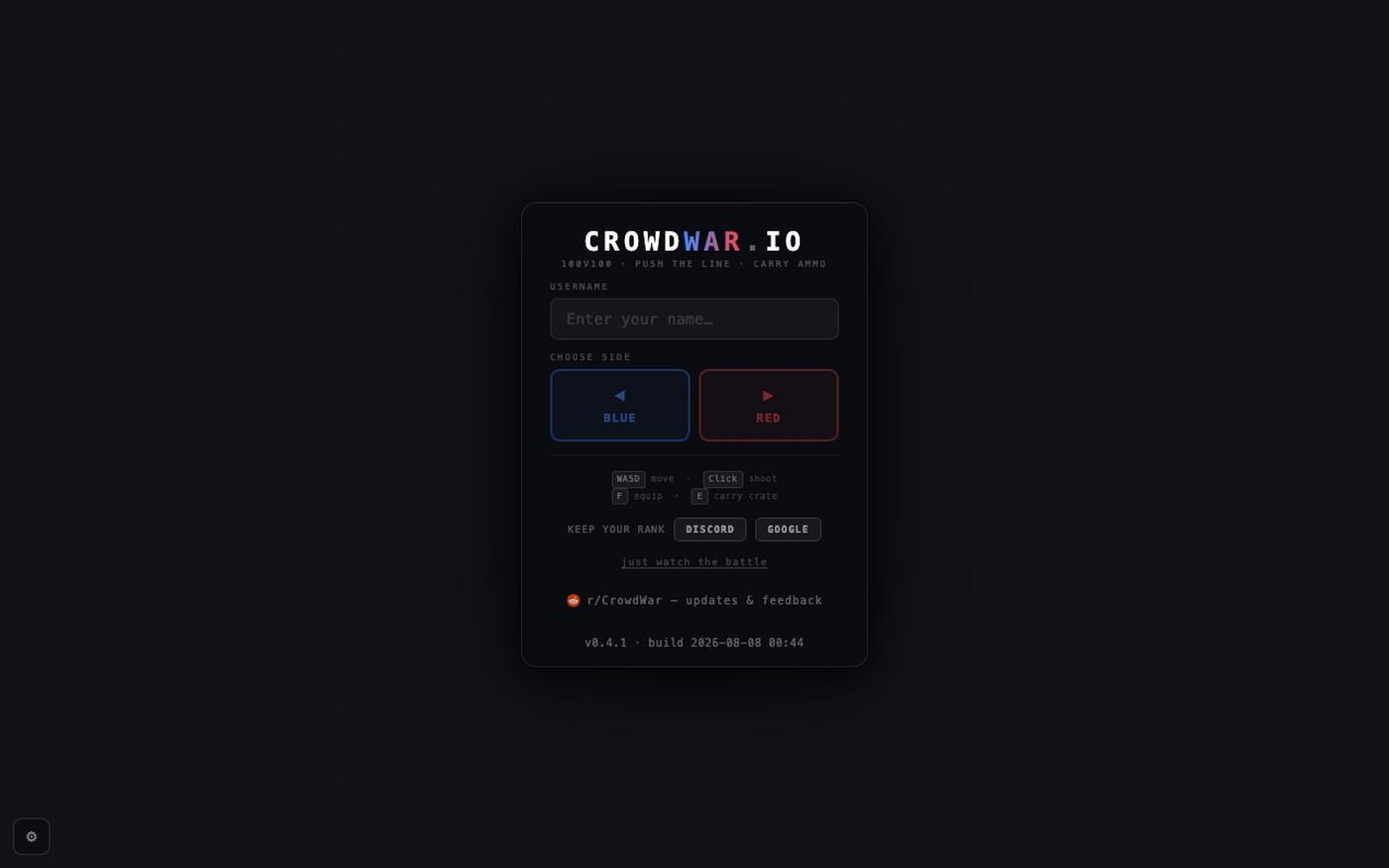 crowdwar.io — screenshot