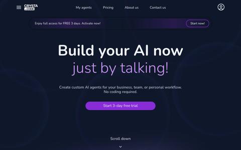 crystacode — screenshot