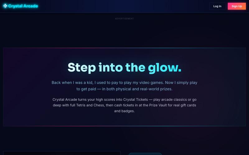 Crystal Arcade — screenshot