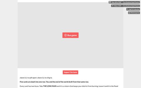 CLEAVE by CSAF — Core Systems Asset Factory — screenshot