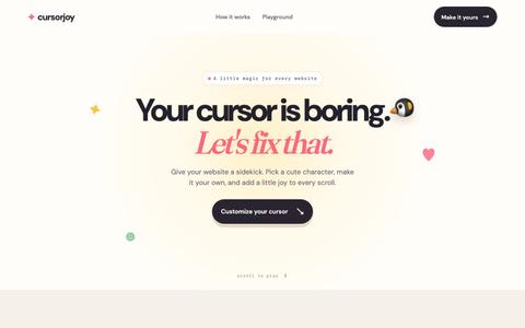 cursorjoy-ten-vercel — screenshot