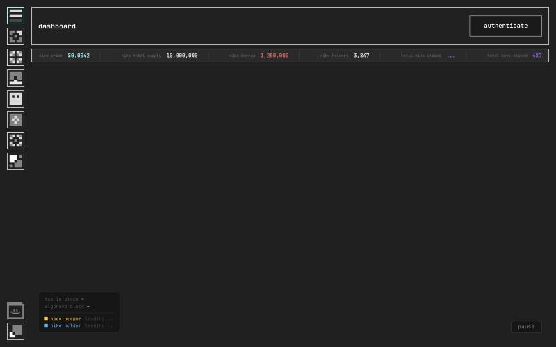 Node Keepers DAO — screenshot
