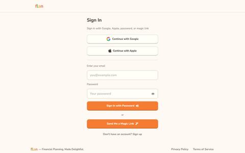 Flan — screenshot