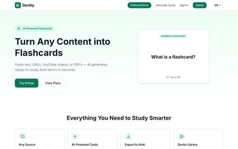 Deckly — screenshot