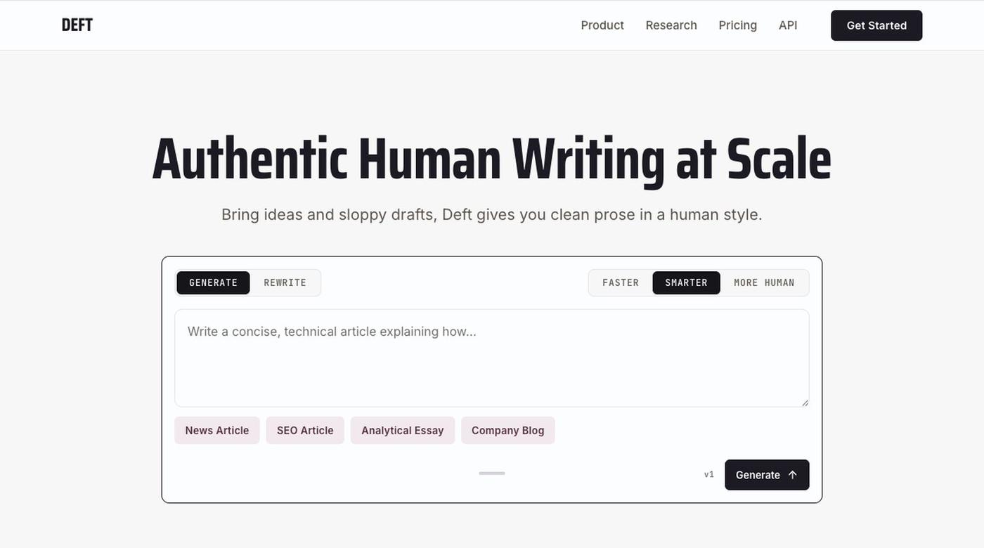 deftwriting — screenshot