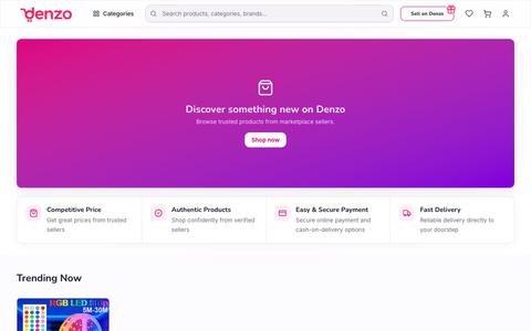 Denzo — Bangladesh's Premier Marketplace — screenshot