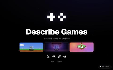Describe Games — screenshot