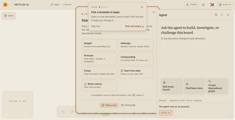 NapkinBook: a computional whiteboard — screenshot