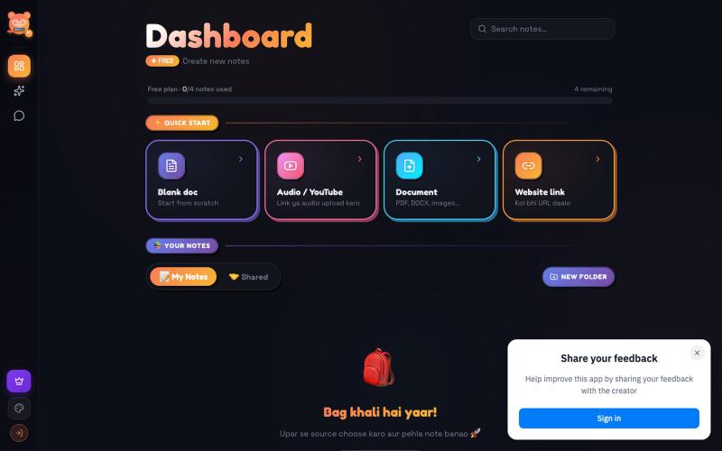 DESKTED — screenshot