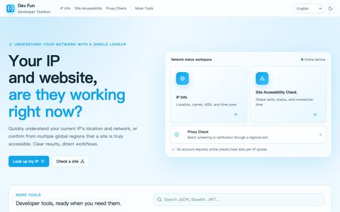 Dev Fun — Developer Toolbox — screenshot