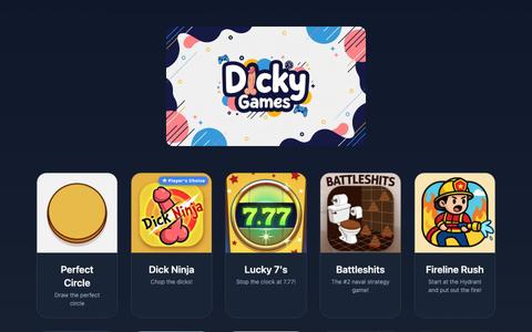 Dicky Games! — screenshot