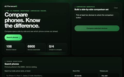 DifferenceAI — screenshot