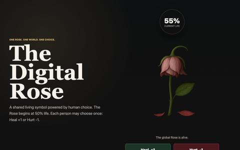 The Digital Rose — screenshot