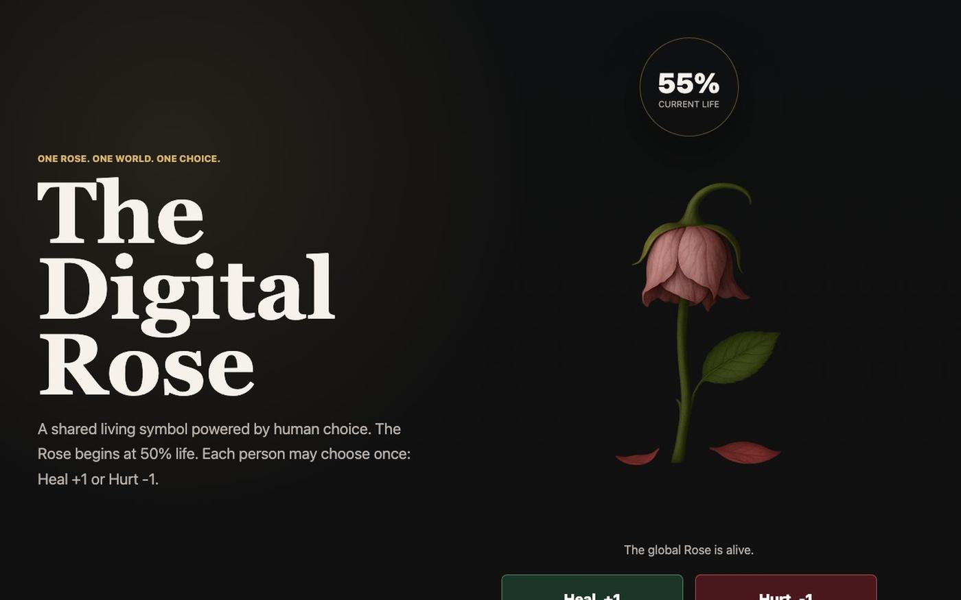The Digital Rose — screenshot