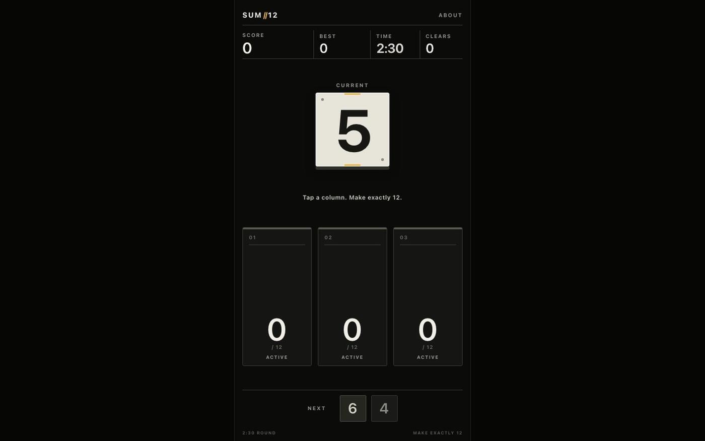 SUM//12 — screenshot