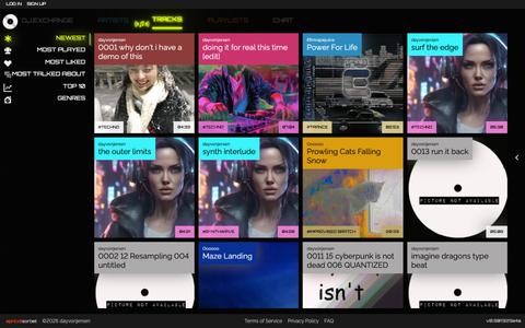 dj.exchange — screenshot