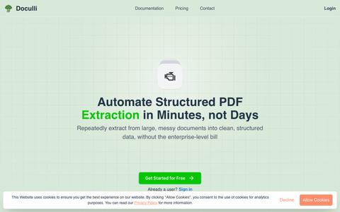 Doculli AI — screenshot