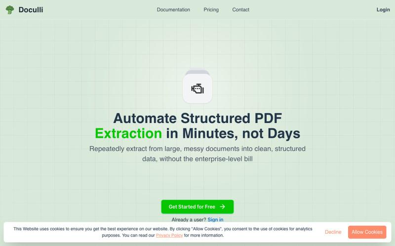Doculli AI — screenshot