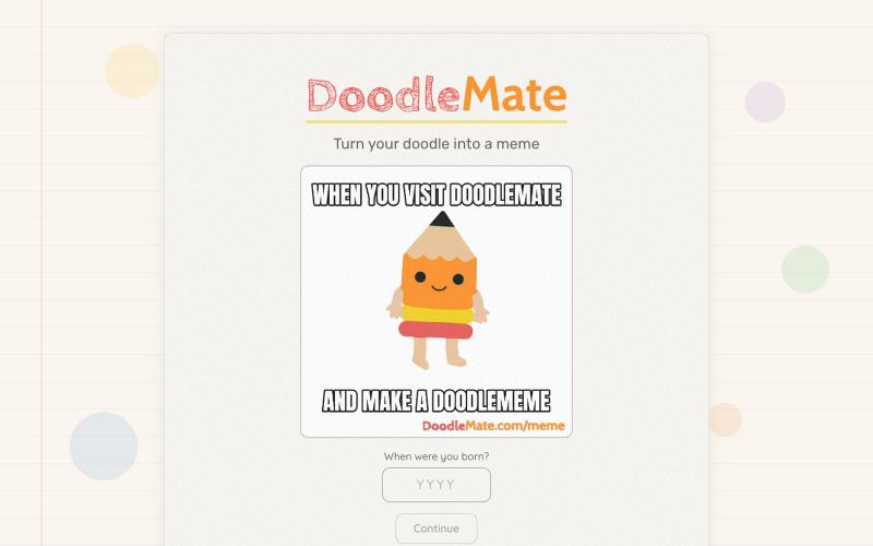 DoodleMate — screenshot