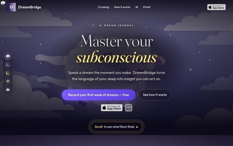 DreamBridge — AI Dream Journal — screenshot