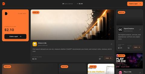 DROP — Your private club, already growing — screenshot