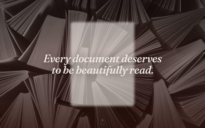 Dshelf: A calm reader for your PDFs — screenshot