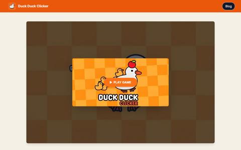 Duck Duck Clicker Unblocked ™ | Play Free Idle Clicker Game — screenshot