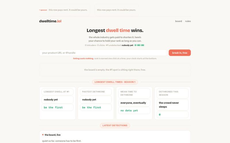 dwelltime.lol — screenshot