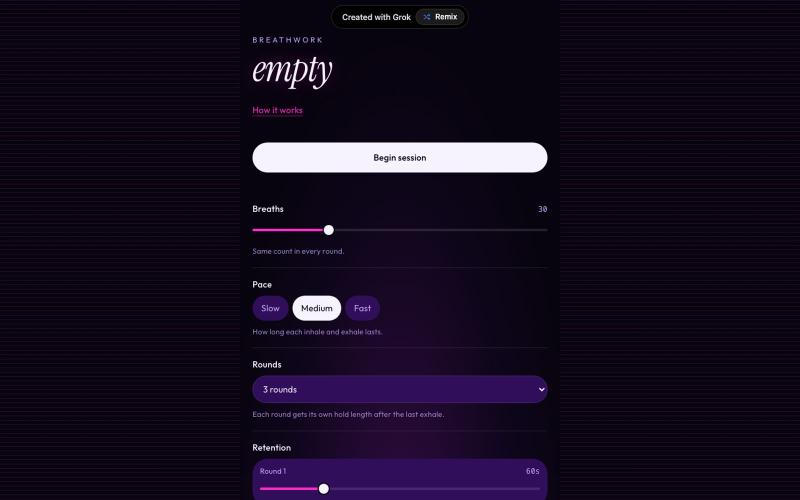 empty — screenshot