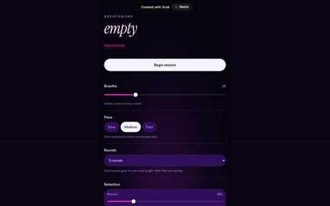 empty — screenshot