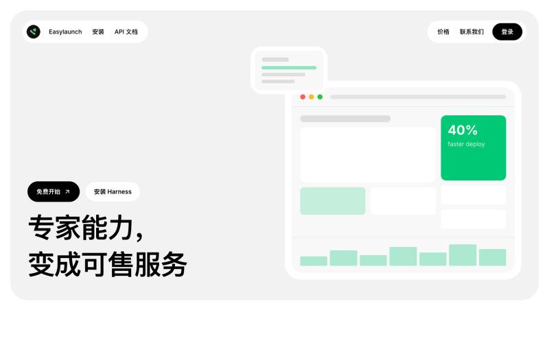 能力产品化平台 | EasyLaunch — screenshot