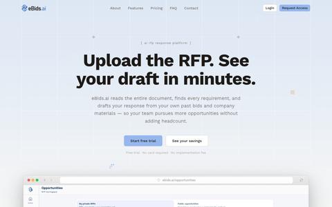 eBids — screenshot